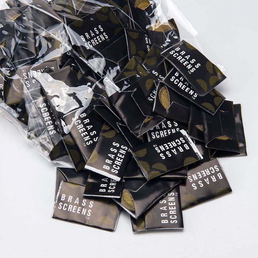 2021 Silver Screen Stainless Steel Smoking Pipe Or Golden Screen Brass