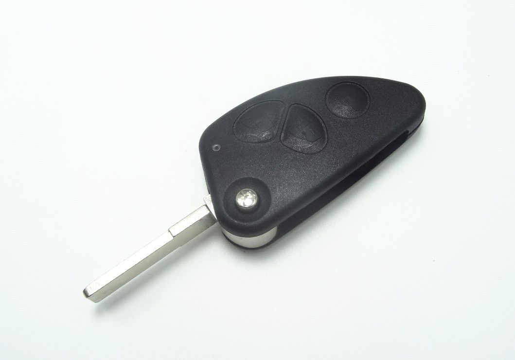 For Alfa Romeo 147 156 166 3 Button Remote Flip Key Fob