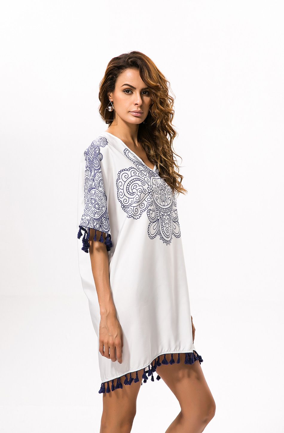 boho tassel dress