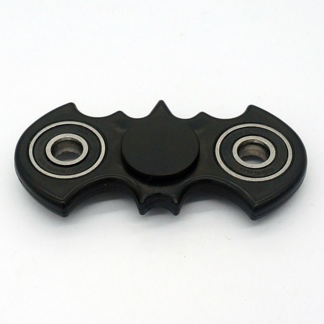 Two Fid Hand Finger Spinner Spin Wid Focus Plastic Toy Edc