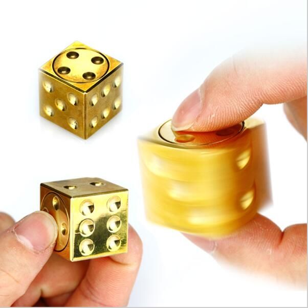 Dice Hand Spinner Replaceble Bearing Fid Spinner Edc Finger