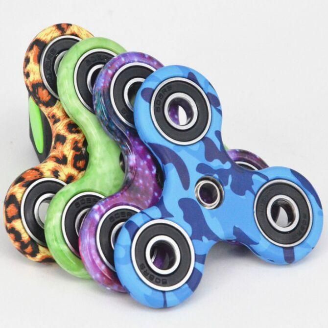 Camouflage Hand Spinner America Flag Printing Fid Spinner