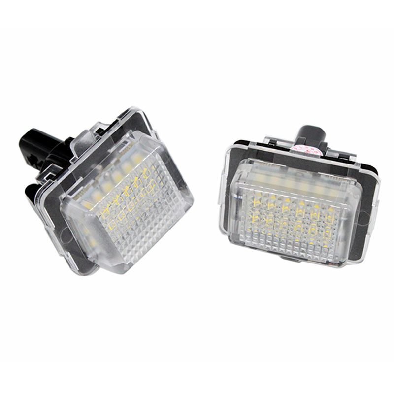 LED Number License Plate Light Replacement For Mercedes Benz W204 W212