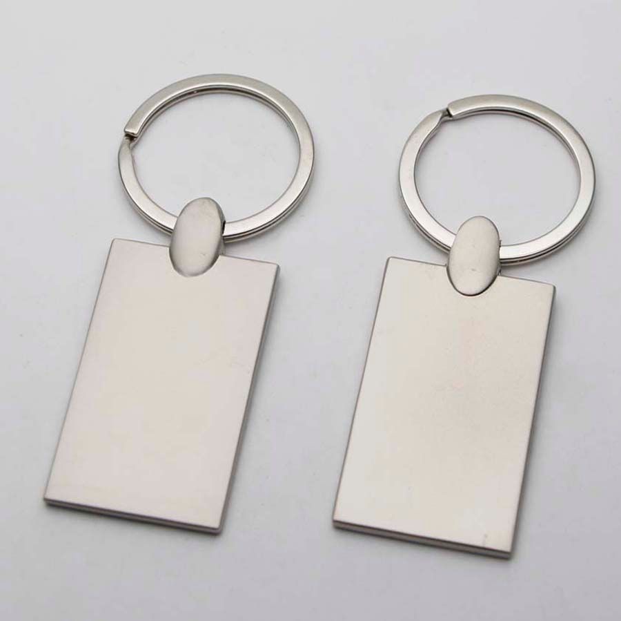 Blank Keychains Photo Keyrings Custom Engraved Picture Key Chains