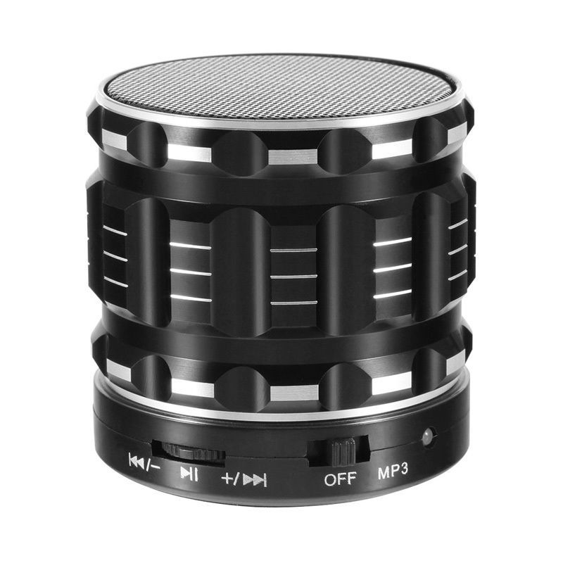 Portable Wireless Bluetooth Speaker Stereo Bass Mic TF Card USB Stick FM Radio