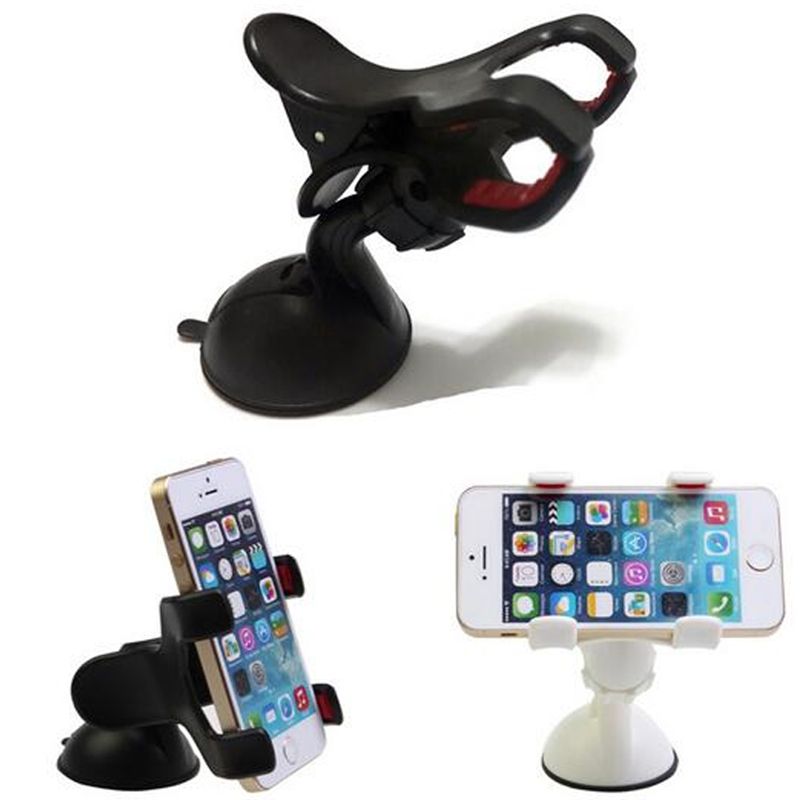 2020 Double Clip Phone Holder For Car Universal Mobile Cell Phone Mount