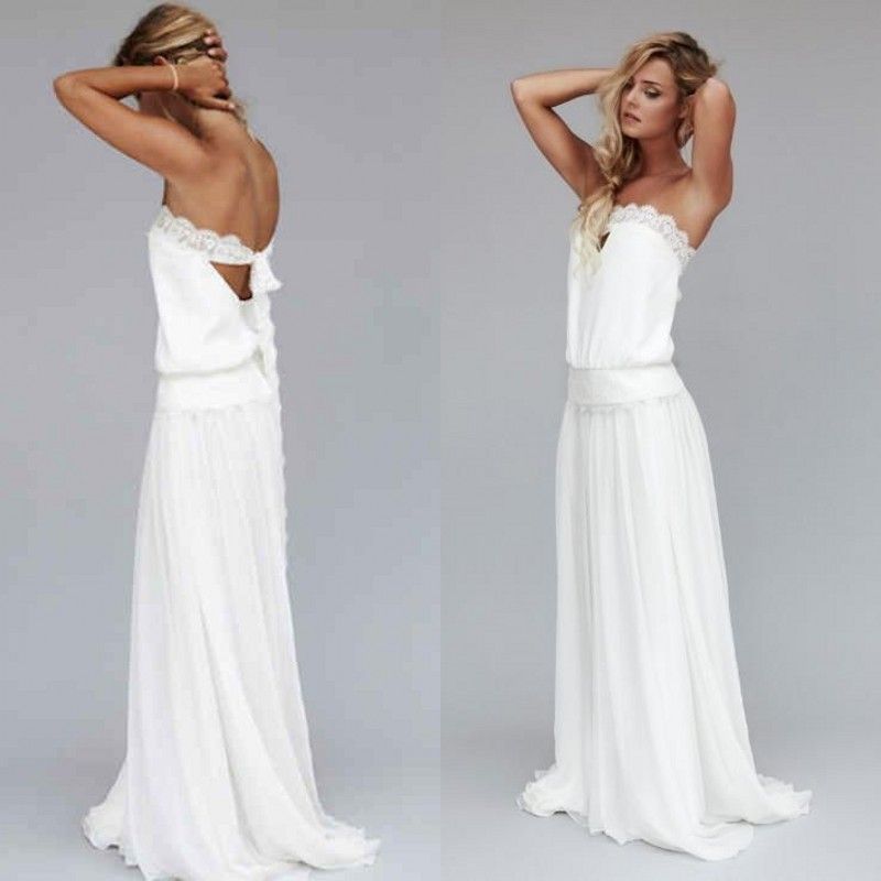 compre 2017 vestido de boda del país de los años 20 barato vestido