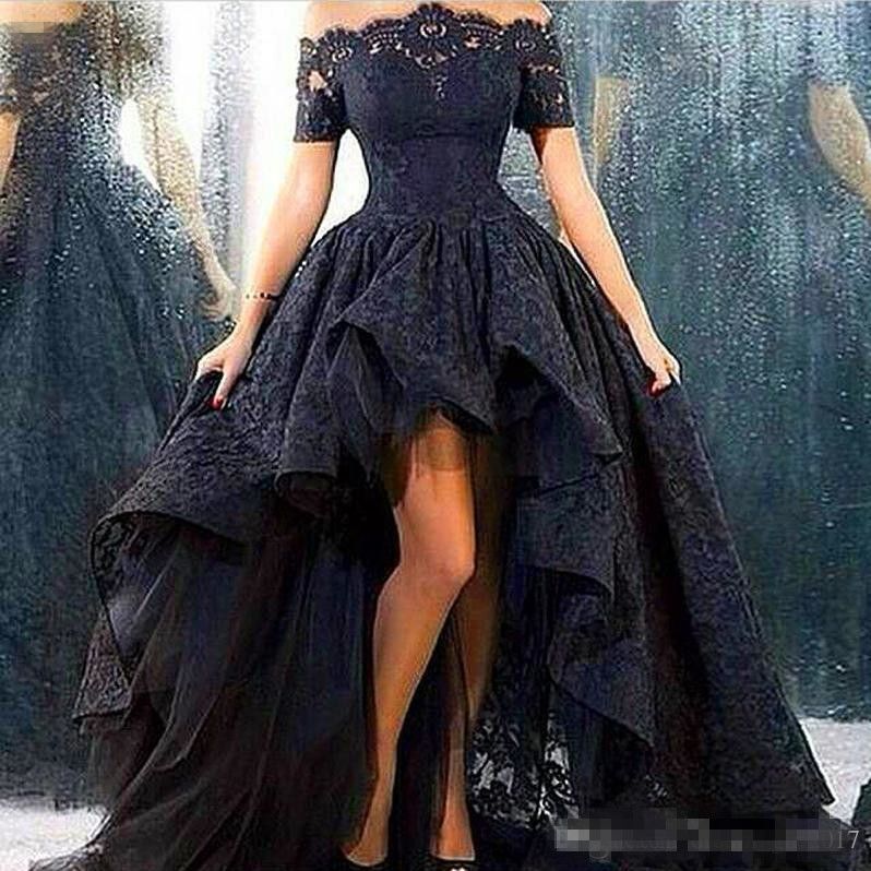 goth graduation dress