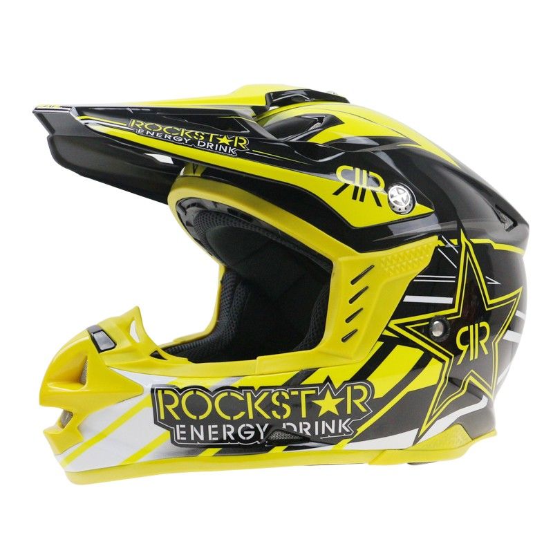 Brand Rockstar Motocross Helmet Motorcycle Casque Racing Capacetes