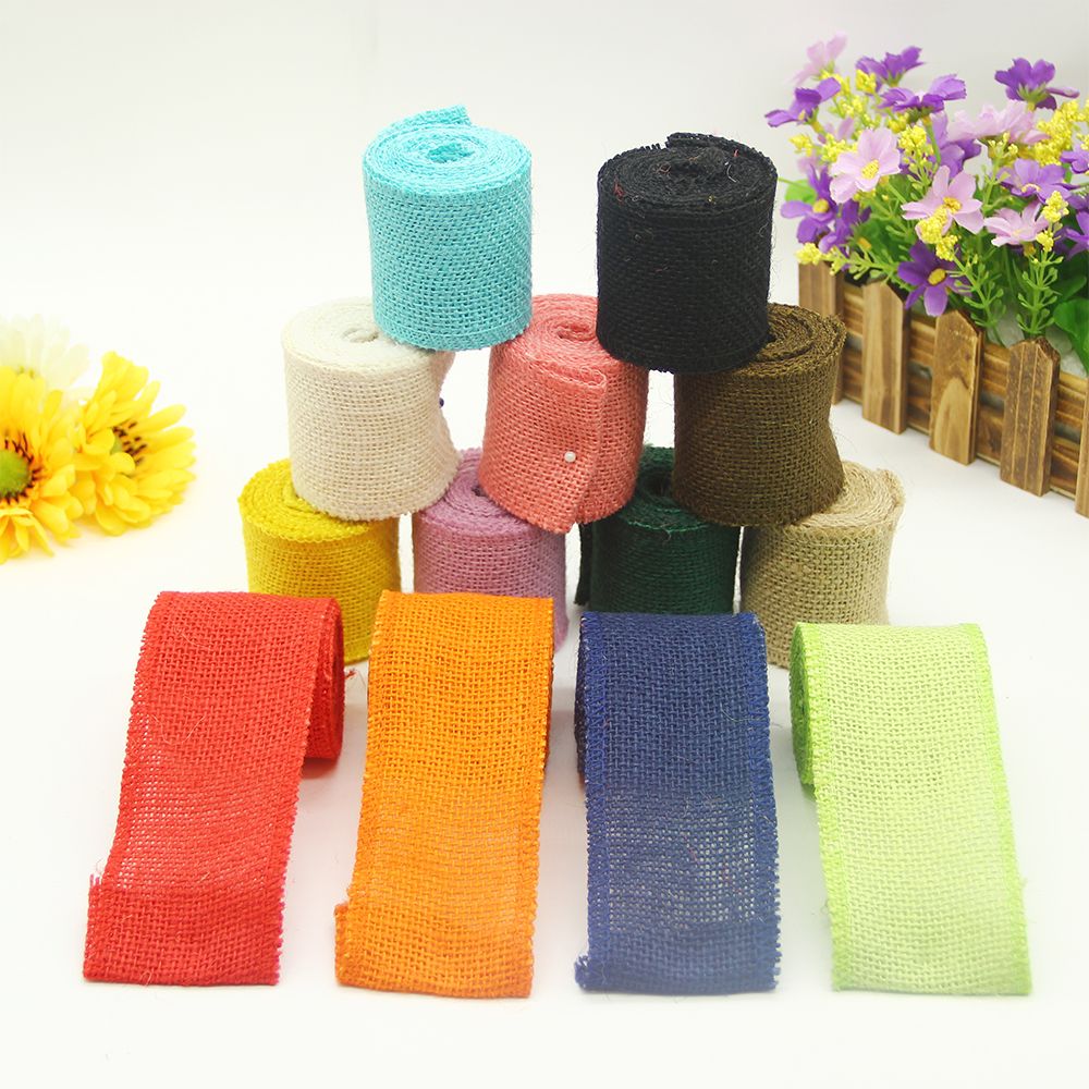 Acheter 2 M 2 3 Pouces Toile De Jute Rouleau Ruban Mouticolour Acheter 2 M 2 3 Pouces Toile De Jute Rouleau Ruban Mouticolour