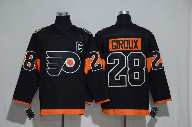 best 2017 stadium series 28 claude giroux black hockey jersey new giroux jersey flyers