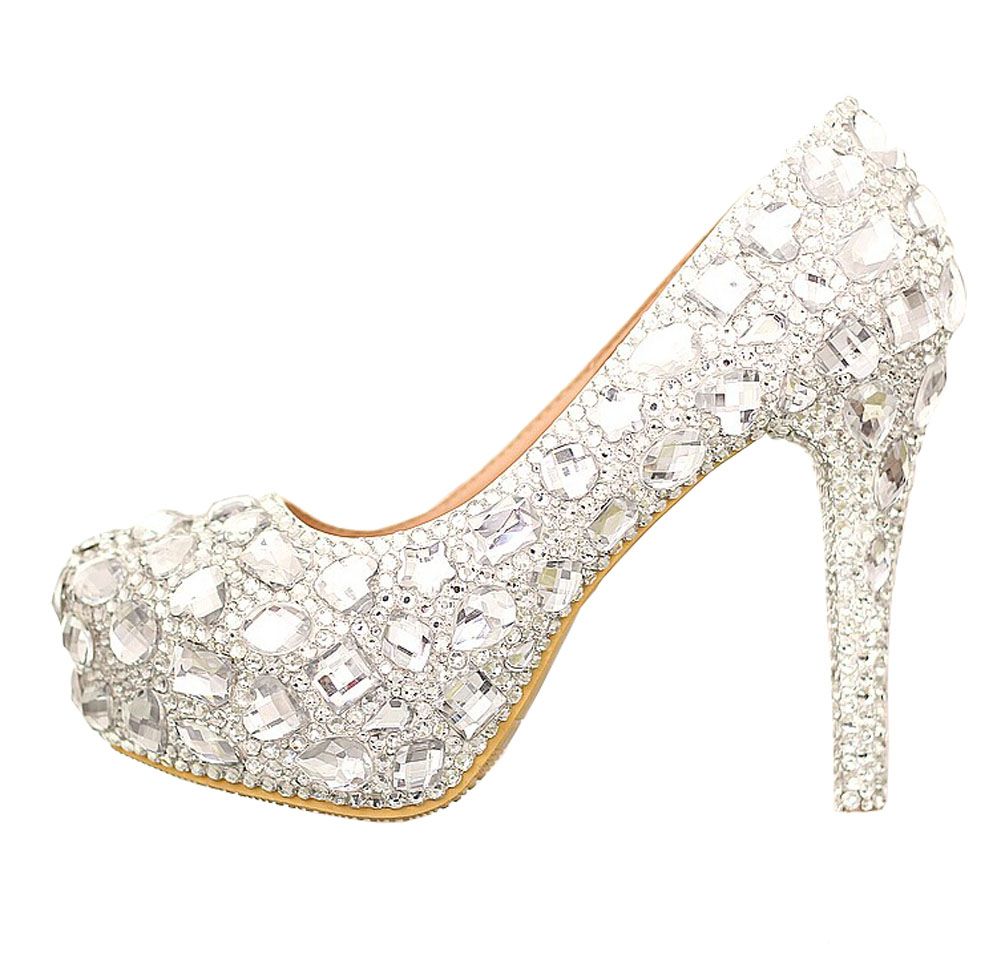 rhinestone platforms