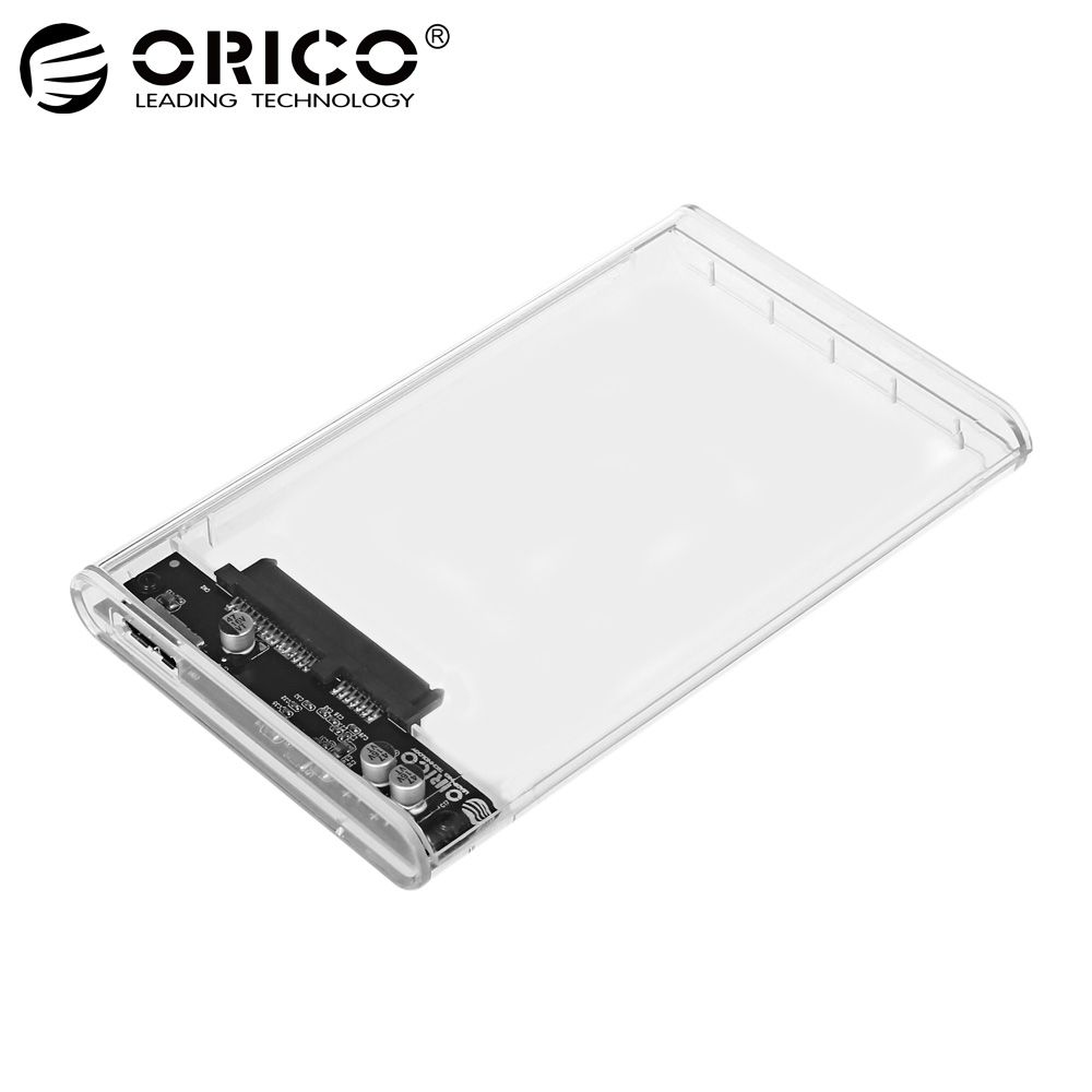 2018 ORICO 2139U3 Transparent Hard Disk Drive Enclosure