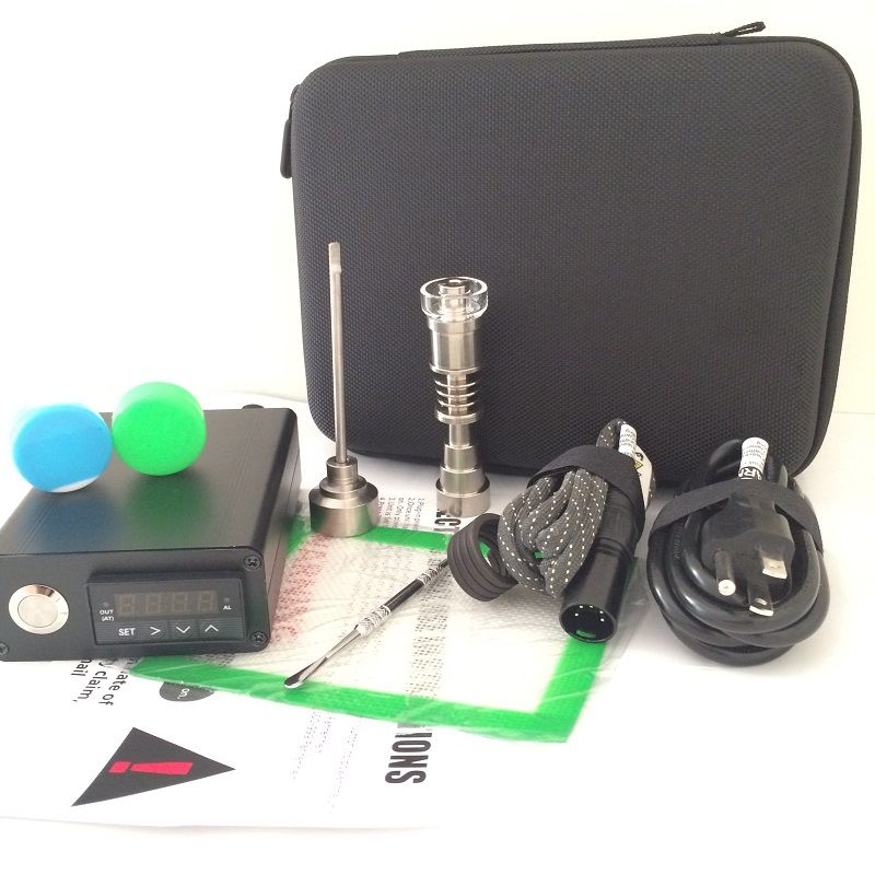 Portable Electric Dab Nail Dabber Rig E Quartz Nail & Titanium Nails