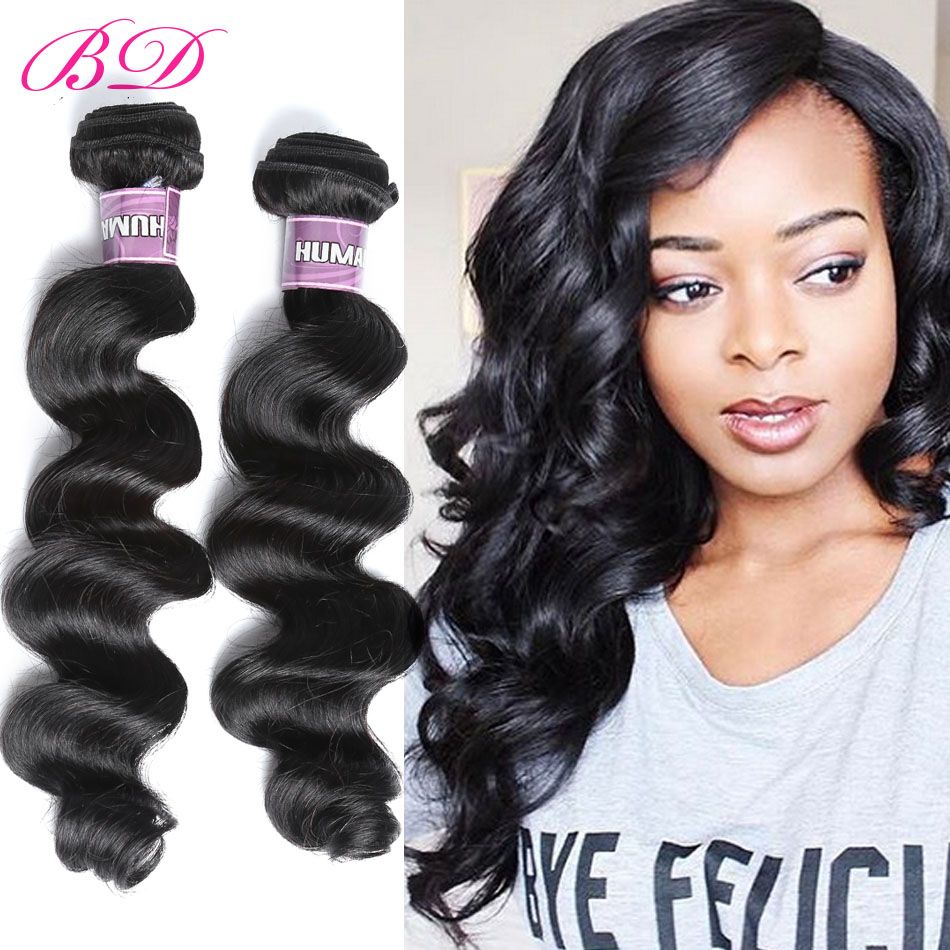 BD Loose Wave Human Hair Extensions Remy Hair Bundles Within Different