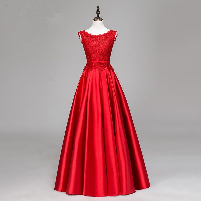 vestido de madrinha vermelho renda