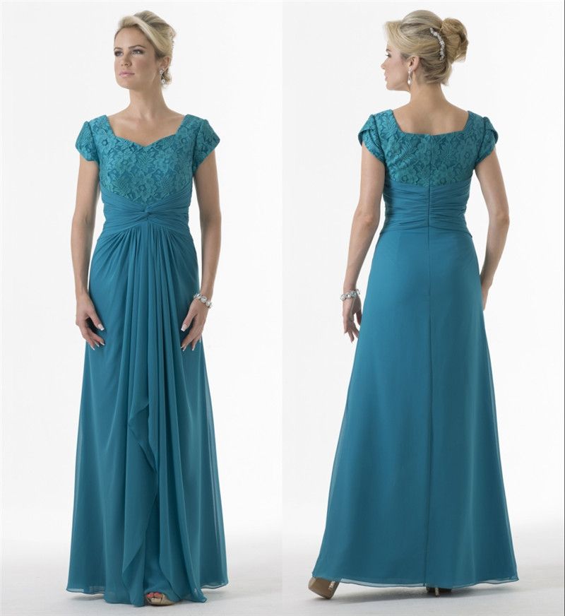 modest turquoise bridesmaid dresses