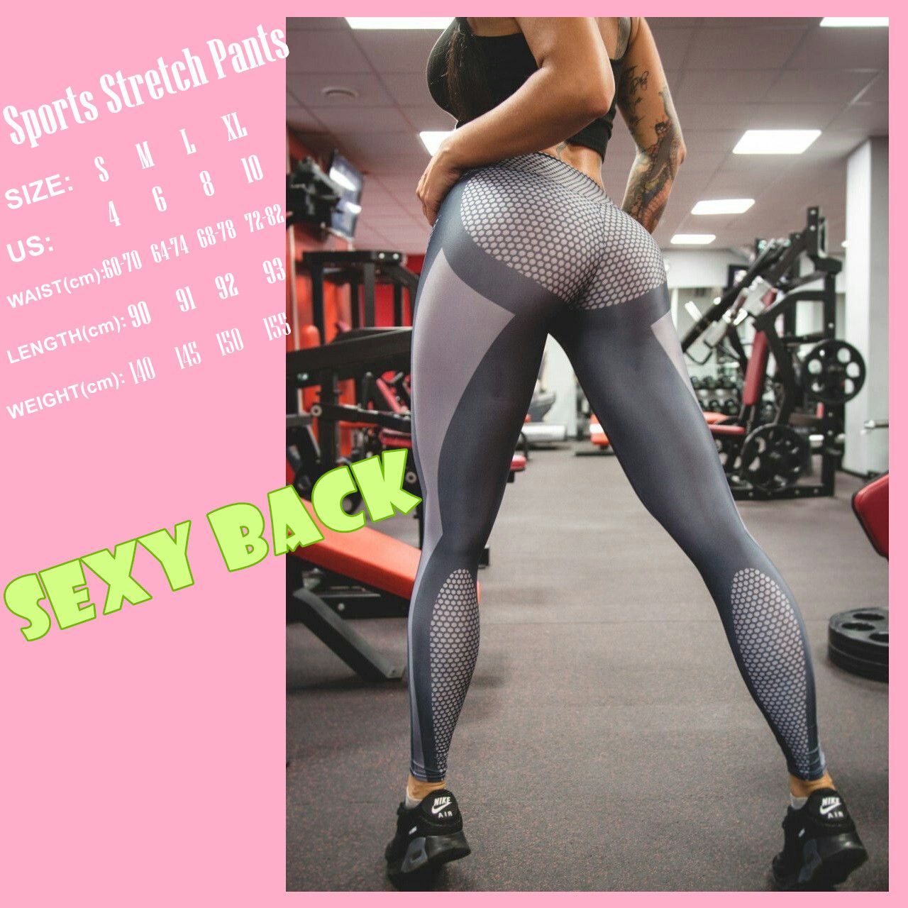 2019 Women Sexy Gym Exercise Sports Stretch Pants Running Yoga Fitness Leggings From Z__studio
