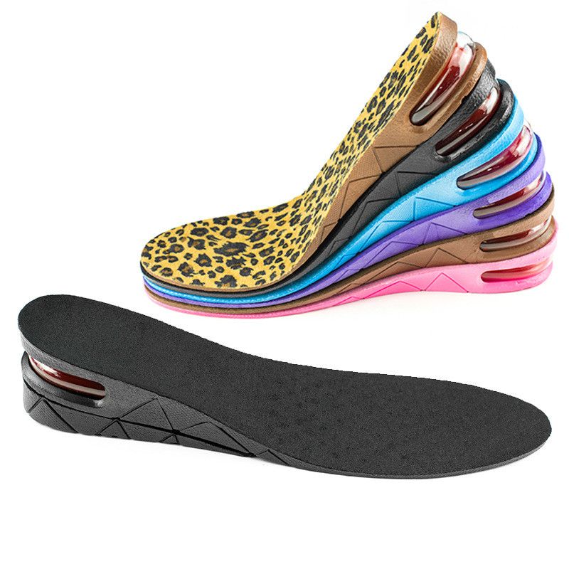 2019 2 Layer Insoles PVC Air Cushion Height Increase 5 Cm Insole Lift