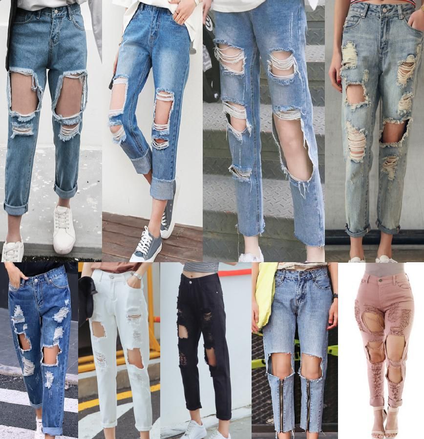 Online Get Cheap Tattered Jeans -Aliexpress.com | Alibaba