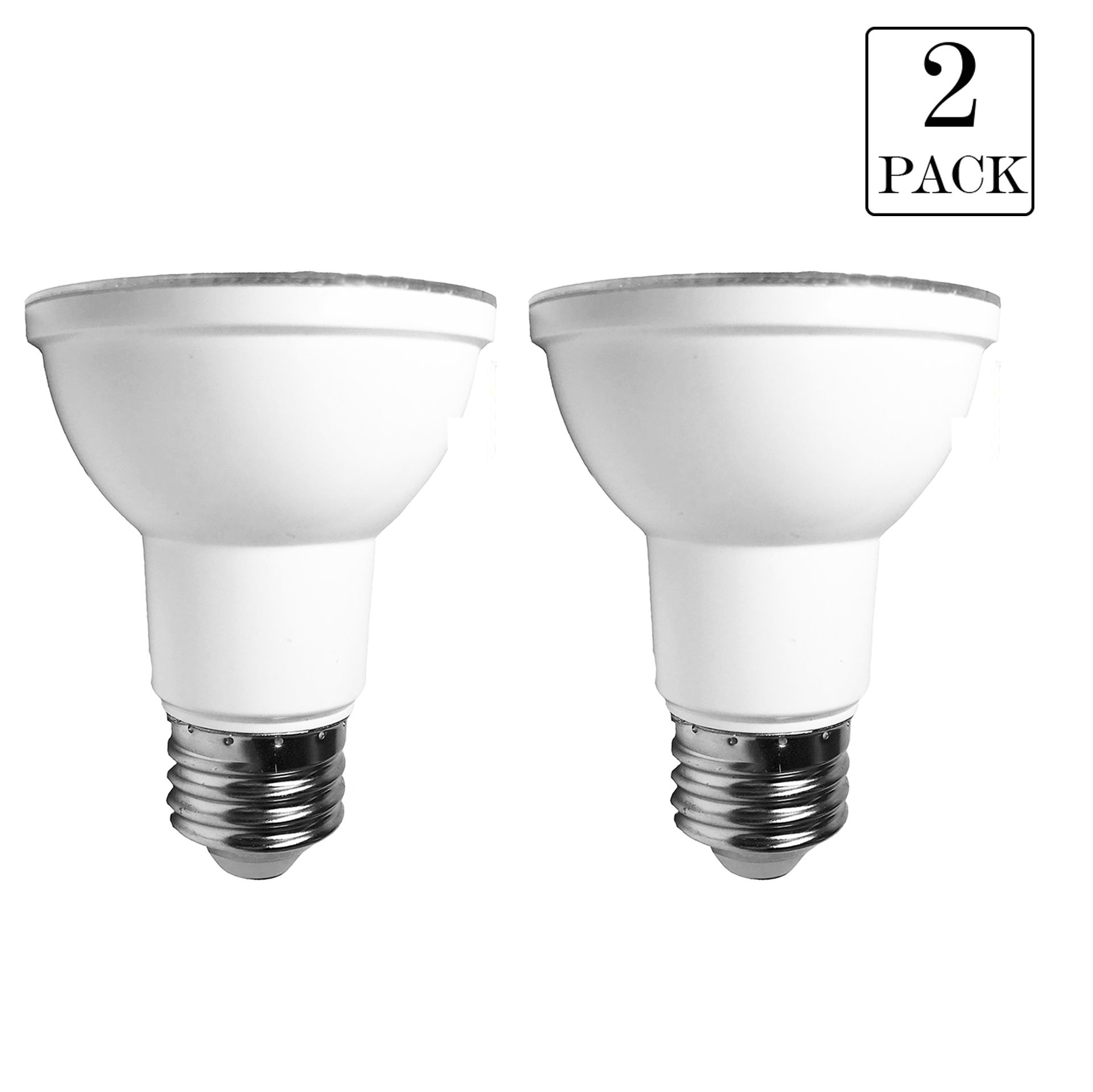 2 Pack Par20 Led Light 7w Ac110v 240v 2700k 3000k 5000k Soft Warm 2 Pack Par20 Led Light 7w Ac110v 240v 2700k 3000k 5000k Soft Warm Natural White E27 550lumens Spotlight50w Equivalent Non Dimmable Candle Bulbs E14 Bulb