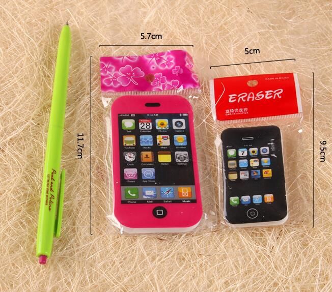 Wholesale Cute Kawaii Matches Eraser Iphone Mobile Phone Eraser Lovely