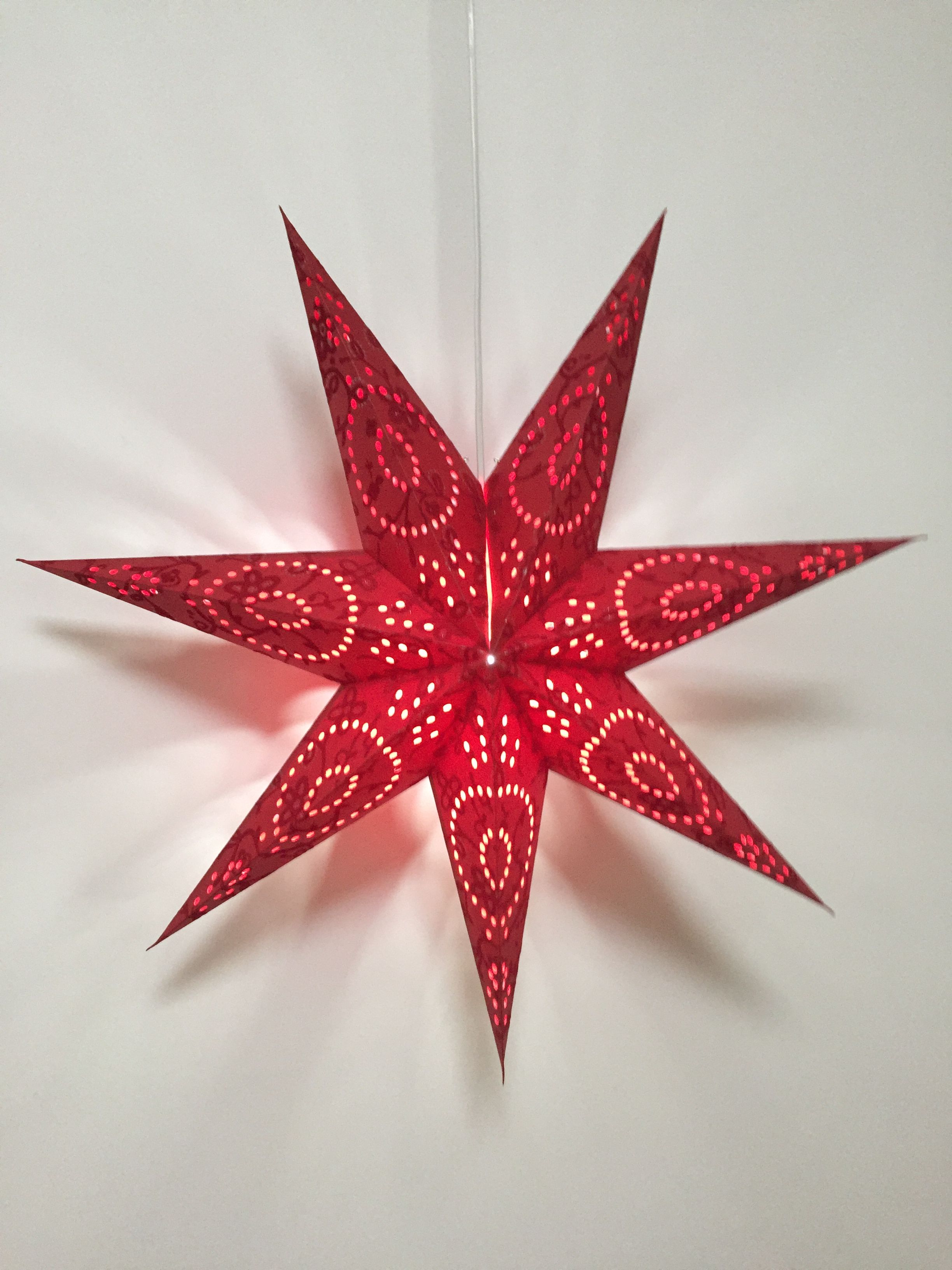 Diameter 70cm Paper Star Party Lampshade Contracted Diy Hollow Out Diameter 70cm Paper Star Party Lampshade Contracted Diy Hollow Out Design Red Lantern Light Wedding And Festival For Decoration