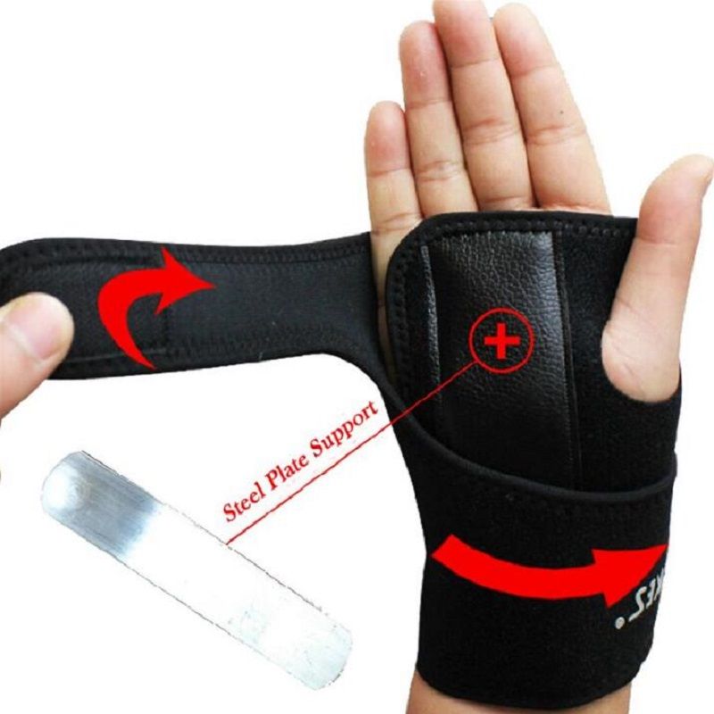 2019 Wholesale Weight Lifting Gym Training Sports Wristbands Wrist