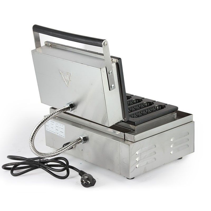 2021 110/220V Hot Dog Waffle Maker Commercial Crispy Hot Dog Waffle