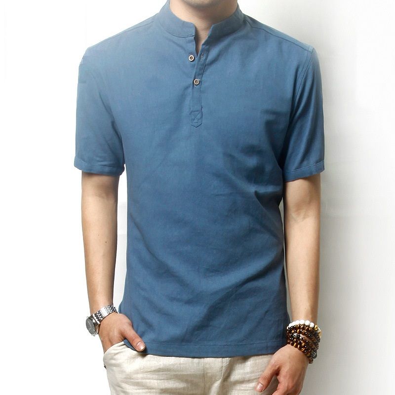 2019 Polo Shirt Classical Retro Men Polos Loose Summer Thin And