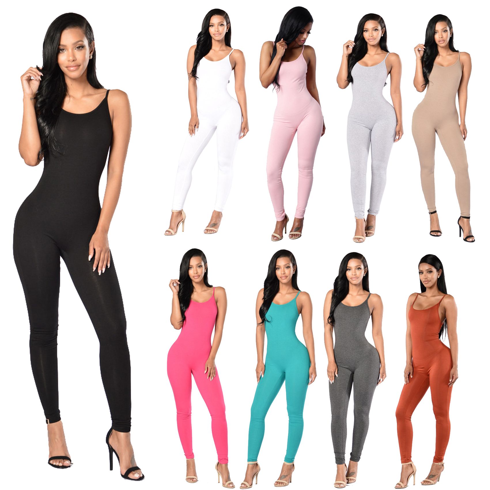 2018 Rompers For Women Ladies Jumpsuits Women One Piece Sports Jumpsuit