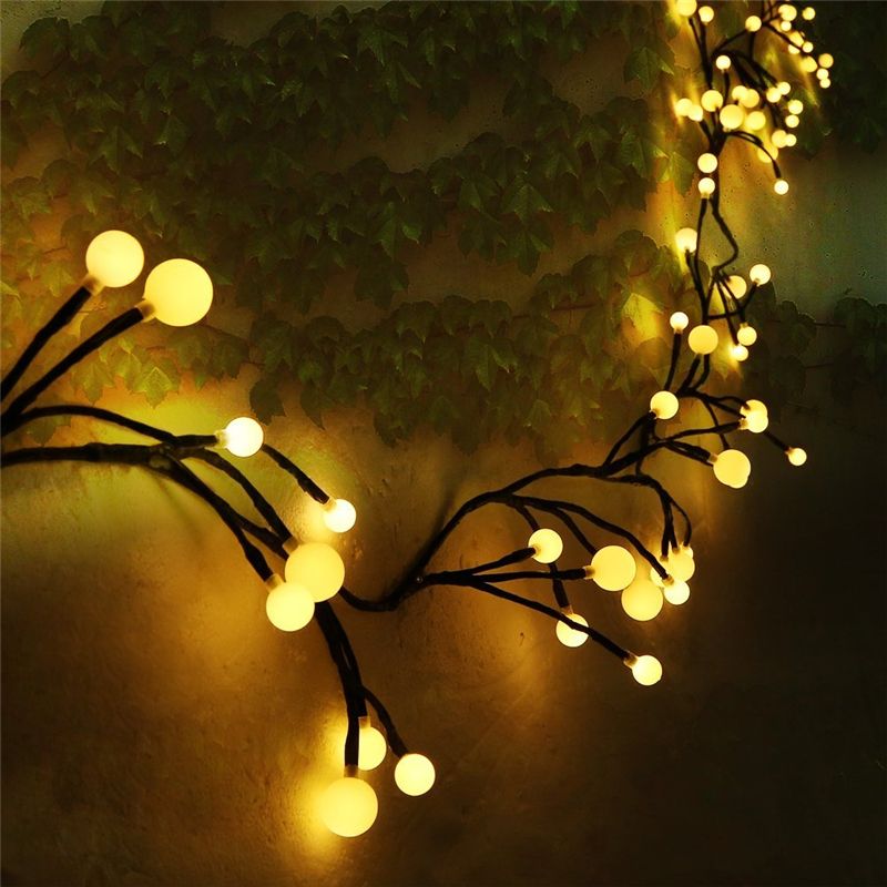 8 2ft 72 Bulbs Led Decorative Lights Fairy Globe String 8 2ft 72 Bulbs Led Decorative Lights Fairy Globe String Waterproof Starry Light For Bedroom Patio Garden Wedding Party