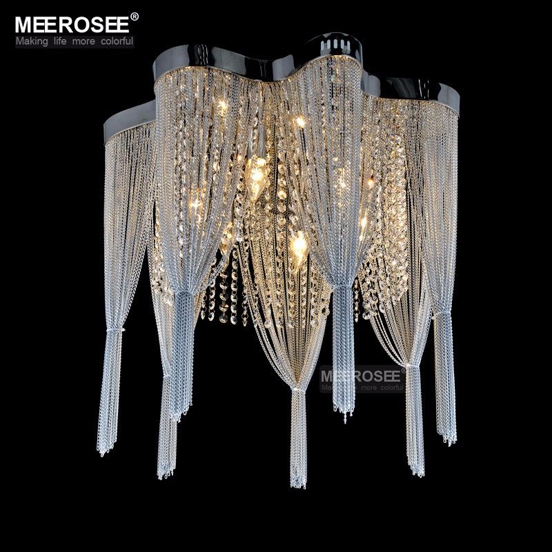 French Chain Chandelier Light Fixture Empire Vintage Hanging French Chain Chandelier Light Fixture Empire Vintage Hanging Suspension Res Lamp Lamparas De Techo Home Lighting Plastic