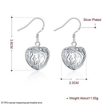 Großhandel - niedrigsten Preis Weihnachtsgeschenk 925 Sterling Silber Mode Ohrringe E075