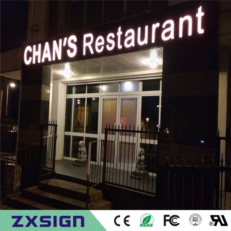 2019 Factory Outlet Custom Outdoor Waterproof Anti Rust Bright Led Sign