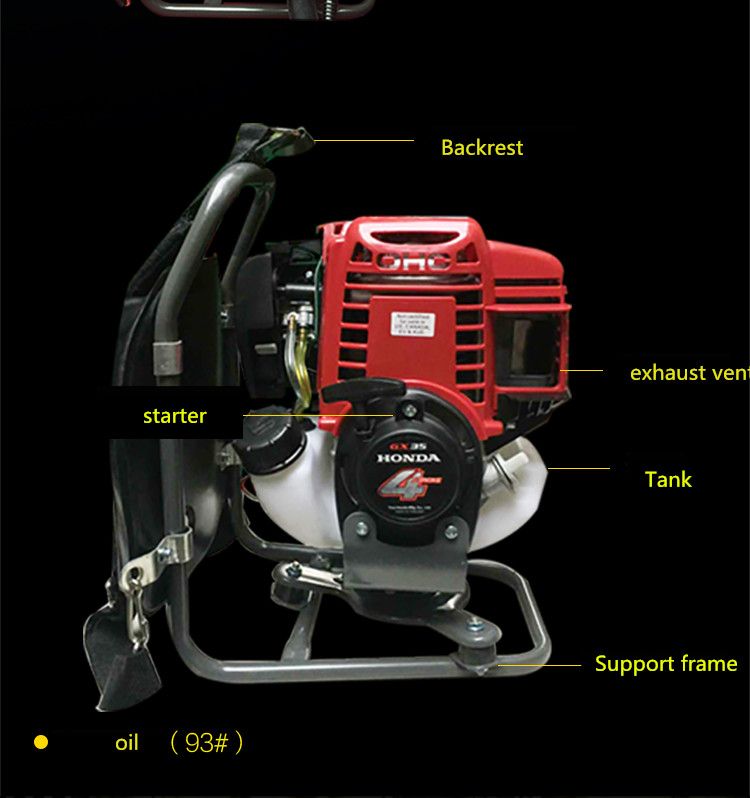 2018 4 Stroke Engine 4 Stroke Gx35 Petrol Brush Cutter Engine ,Gasoline