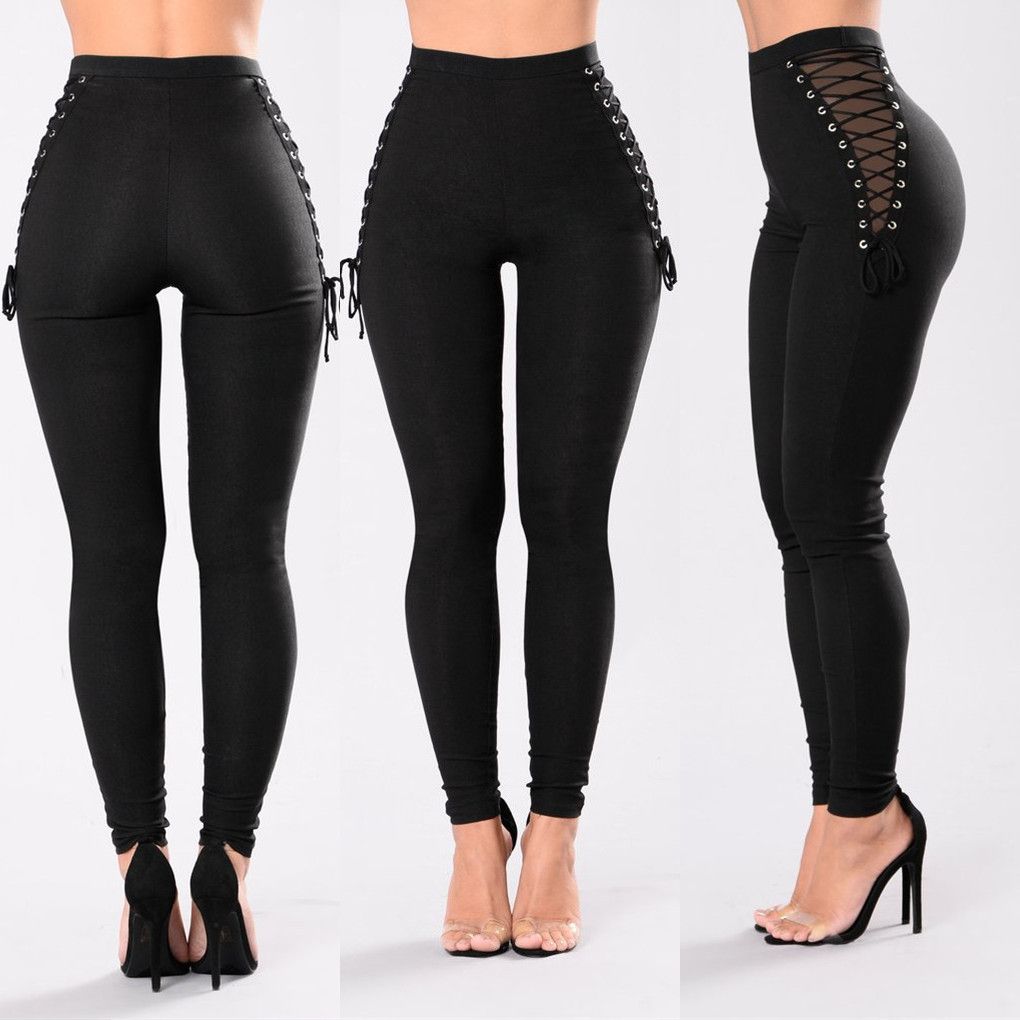 Women's Super Sexy Semi See Through Legs & Buttocks Pants