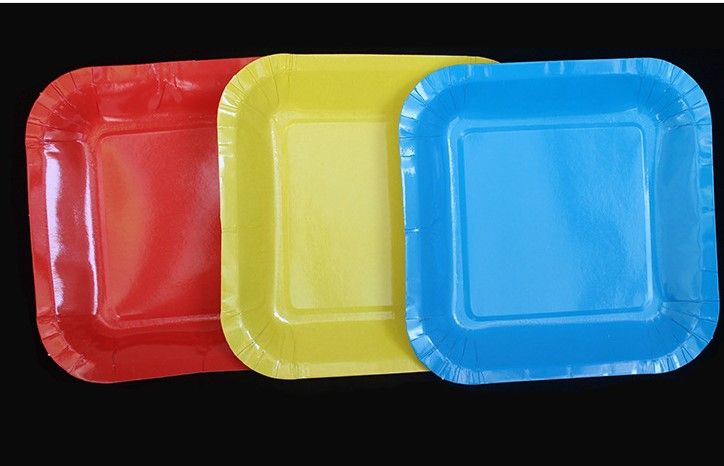 cheap colored paper plates