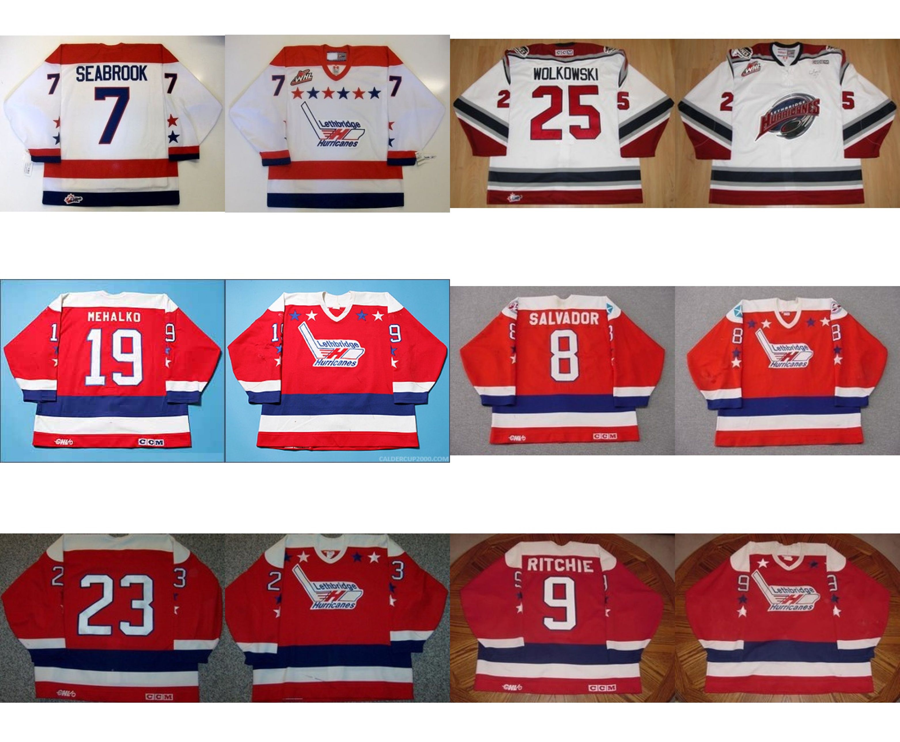 2021 New Mens Womens Kids WHL Lethbridge Hurricanes 25 Chad Wolkowsk 23