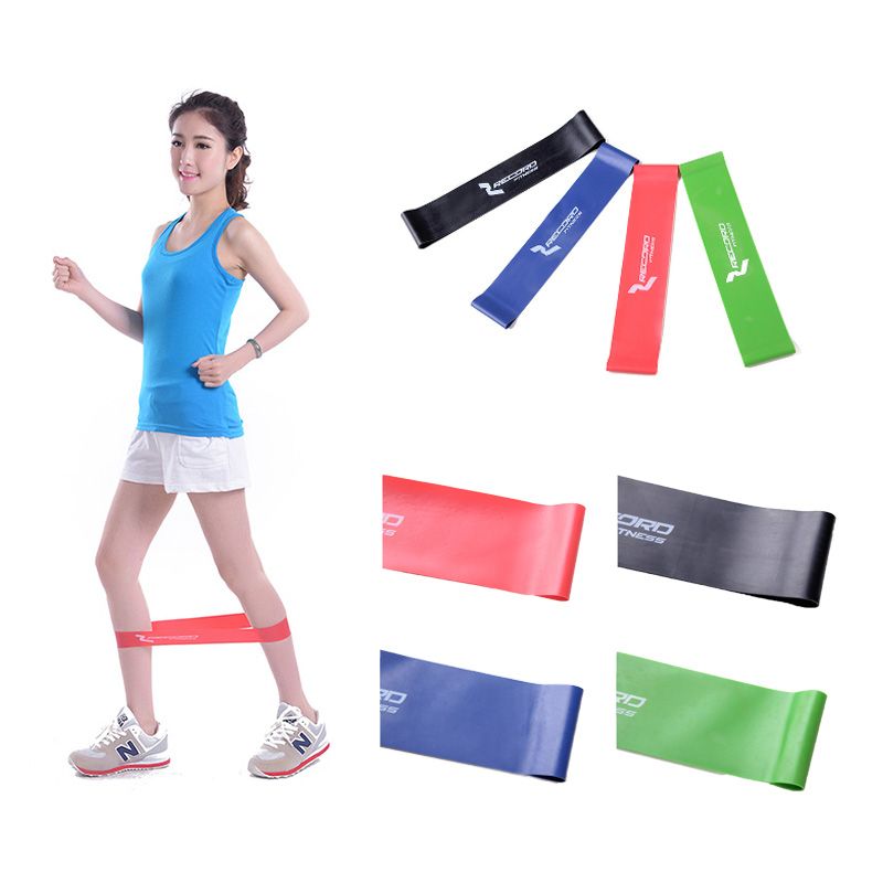 Rubber Loop Latex Resistance Bands Fitness Equipment Stretch Yoga Leg