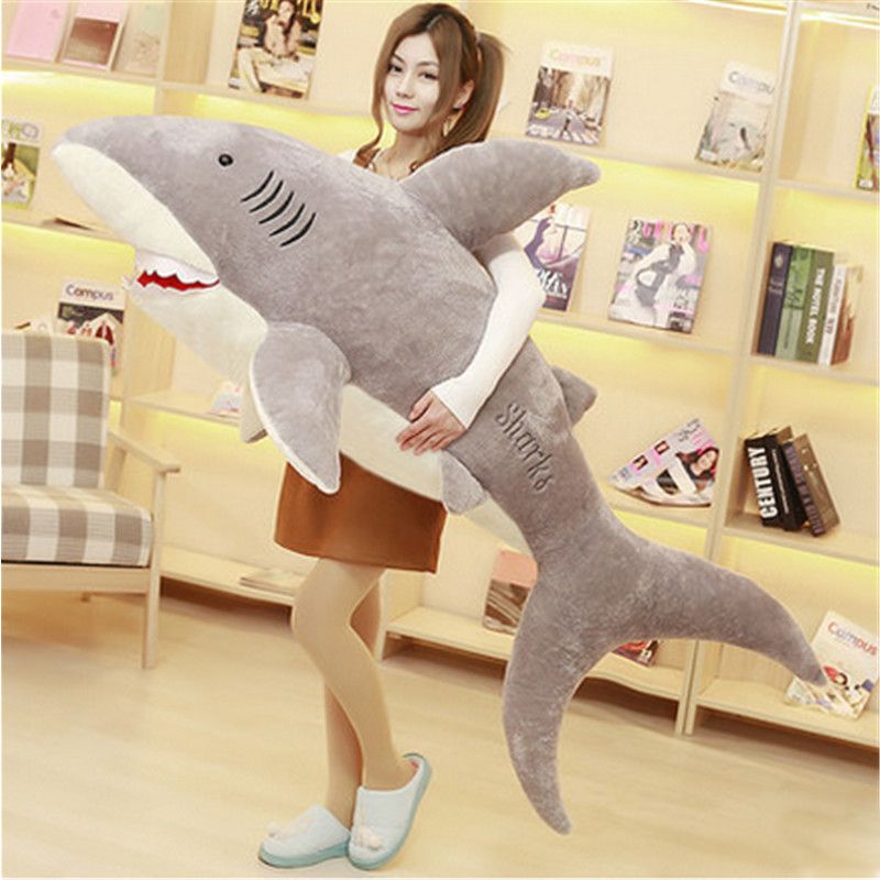 Giant Stuffed Shark 2017 fancytrader giant plush animals shark toys big stuffed fluffy Giant Stuffed Shark 2017 fancytrader giant plush animals shark toys big stuffed fluffy