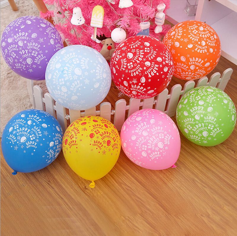 printed latex balloons