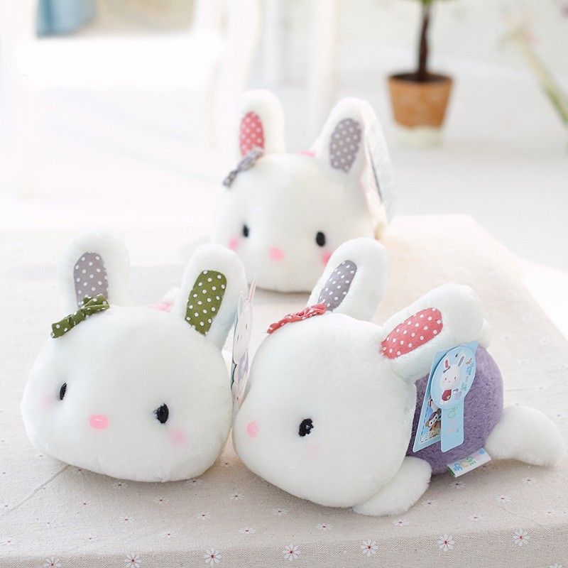 2019 Cute 18cm Rabbit Little Bunny Plush Toys Small Stuffed Animals