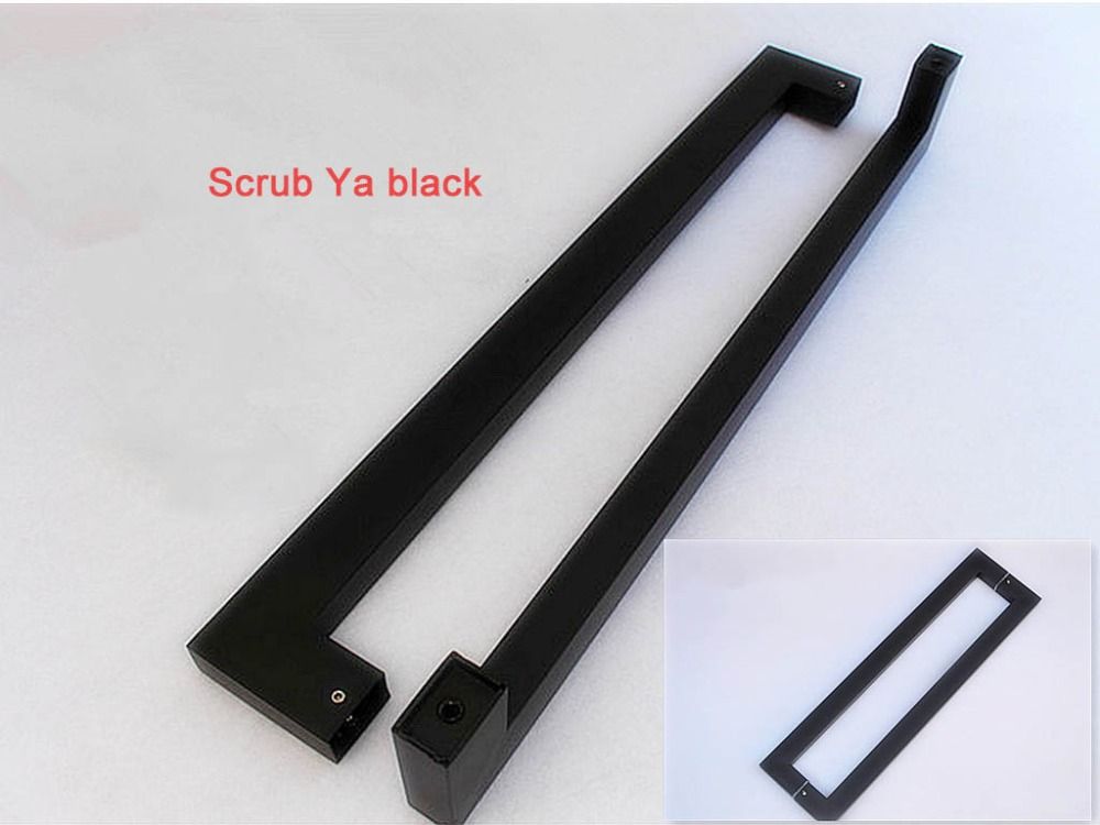 2018 Stainless Steel Door Handle Black Handle House Ornamentation ... 2018 Stainless Steel Door Handle Black Handle House Ornamentation ...