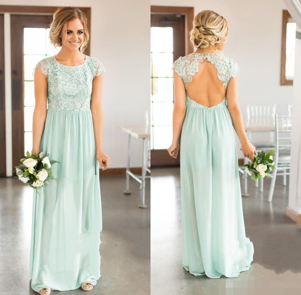 lace top bridesmaid dresses