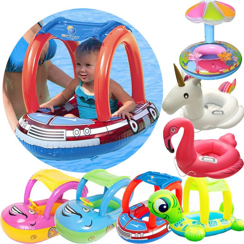 2019 Baby Swim Ring Inflatable Outdoor Swim Pool New 