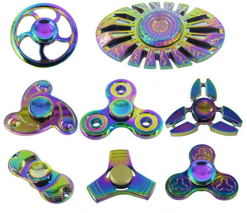 rainbow fidget spinners for sale
