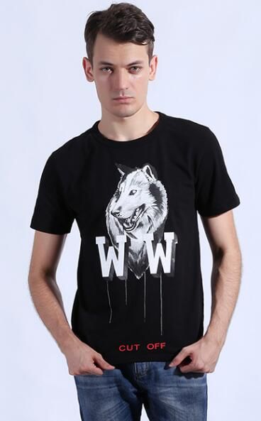 off white othelo wolf tee