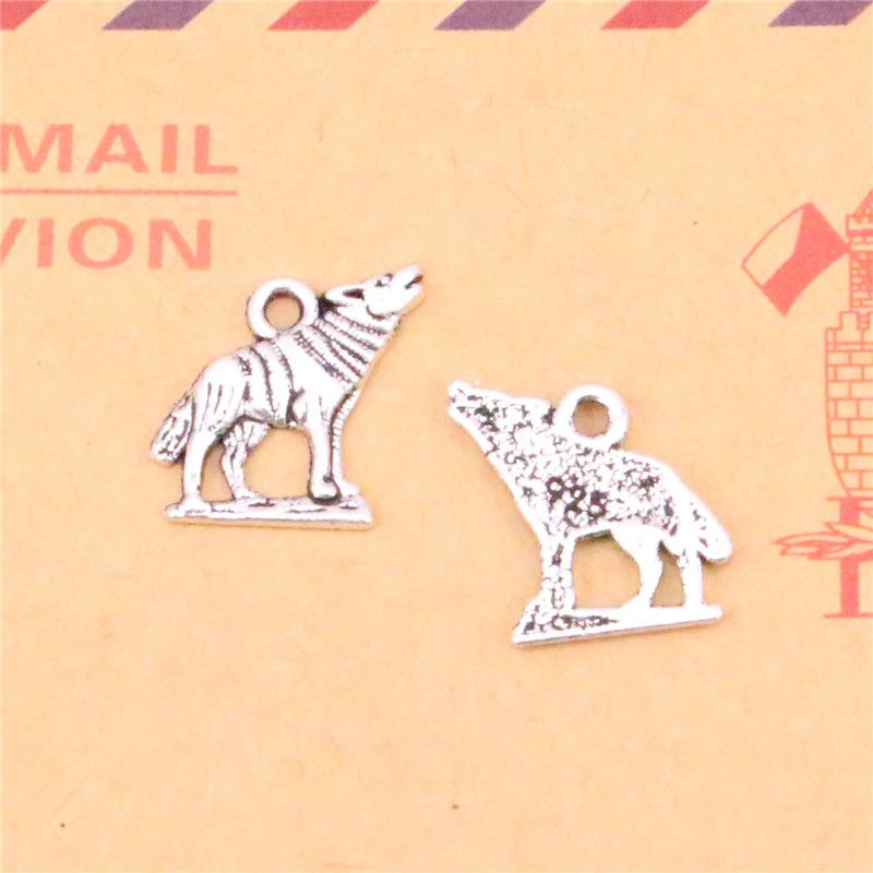 10pcs gold-tone cross charms findings h1478
