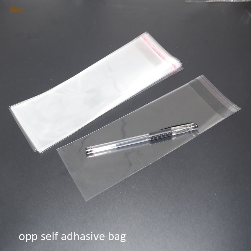 Clear Resealable Bopp Poly Cellophane Bag 6x15 Cm Transpa Opp Gift Bags Plastic Packaging Self Adhesive Seal Packing Online With